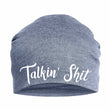 Custom Cloth Embroidery Beanie Hat - Custom Text