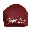 Custom Cloth Embroidery Beanie Hat - Custom Text