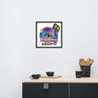 CWF logo Framed poster