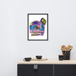 CWF logo Framed poster