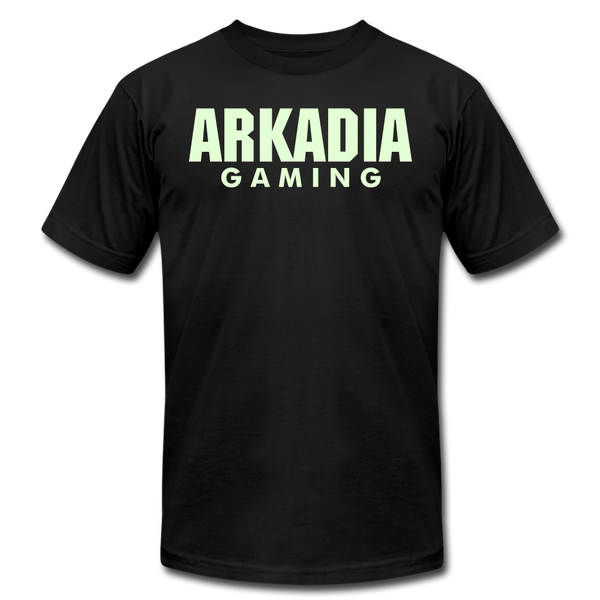 Arkadia Gaming Tee | Glow - black