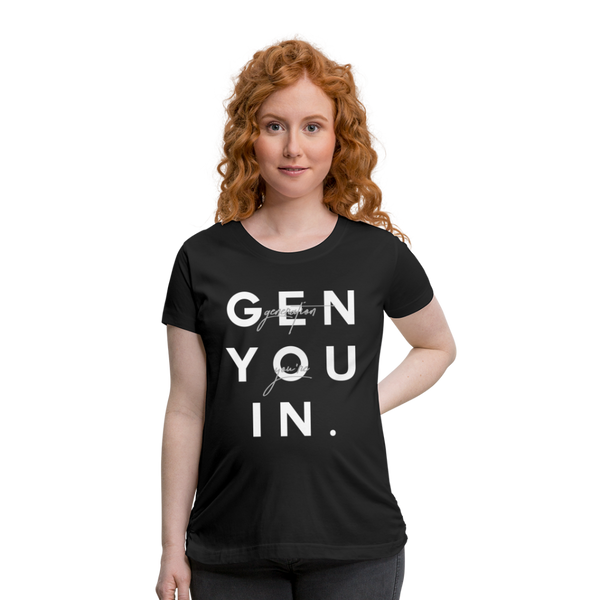 Genyouin Maternity T-Shirt - black