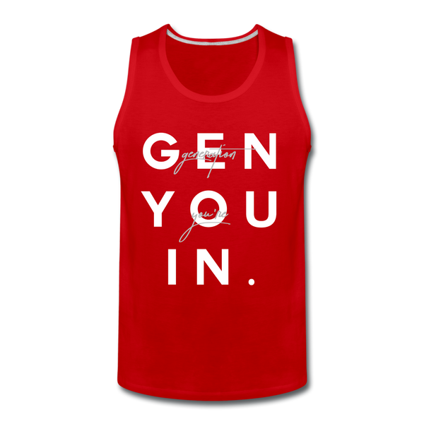 Genyouin Tank | Men's - red