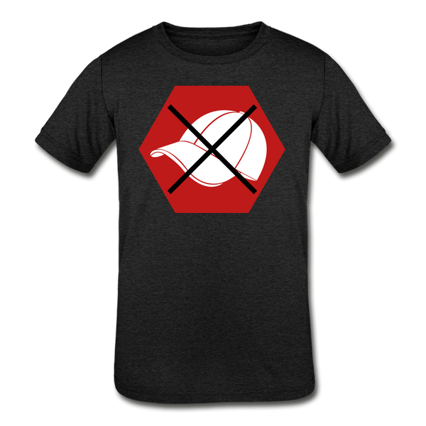 Stop The Cap Tee | Kids - heather black