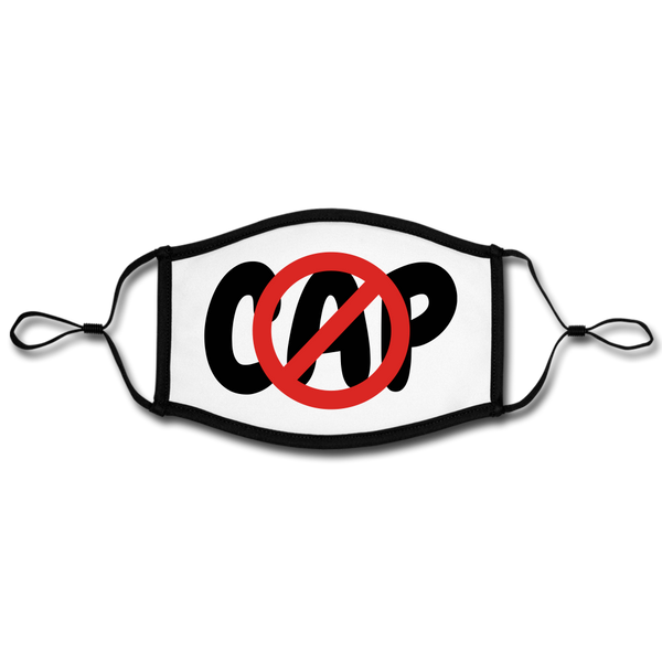 No Cap Mask (Large) - white/black