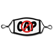 No Cap Mask (Small) - white/black