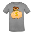 Money Bag Tee | Kids - heather grey